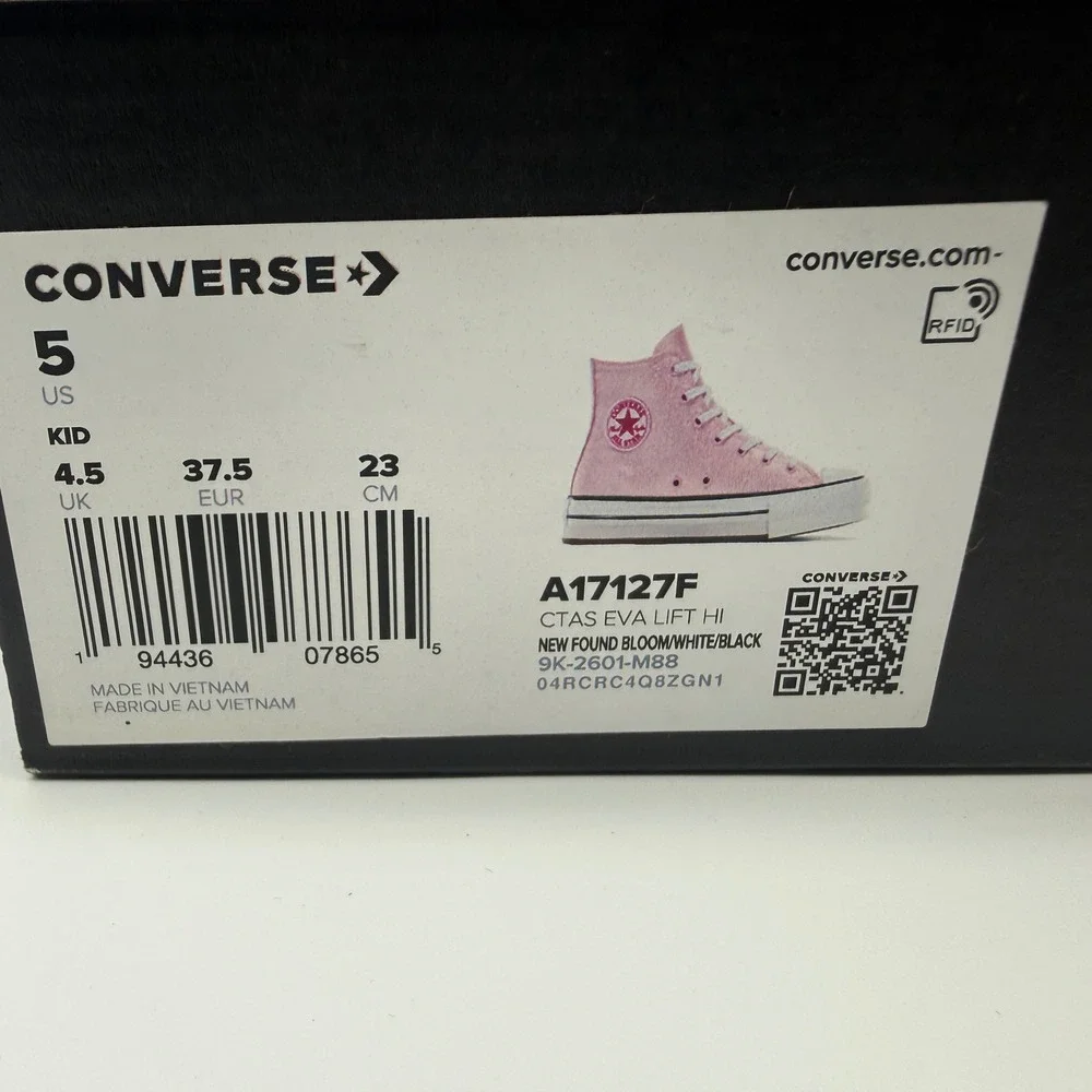Converse sparkly high